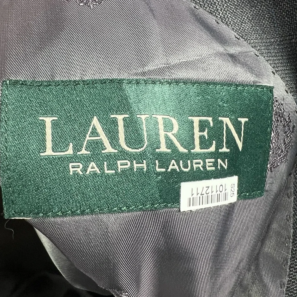 Lauren Ralph‎ Lauren Men 42R Wool/Poly Glen Check Blazer Sport Coat Suit Jacket